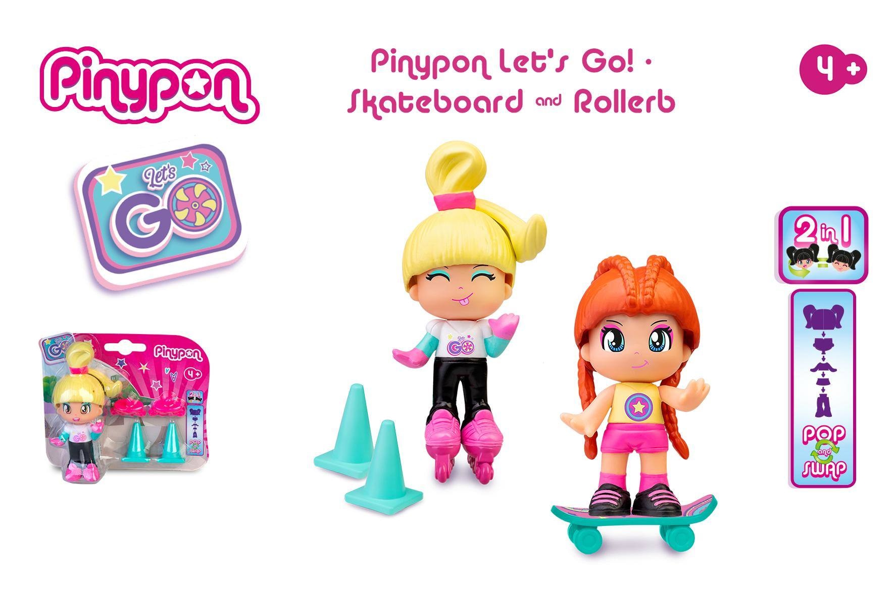 Pinypon Let's Go Skate & Rollers 6