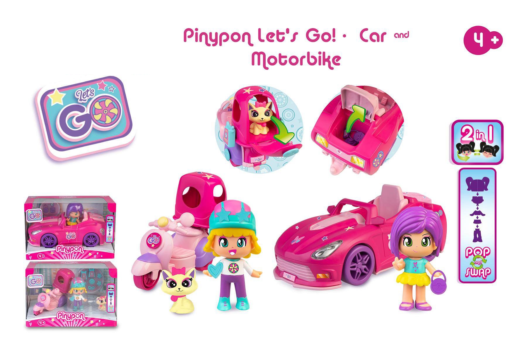 Pinypon Let'S Go! - Carro ou Moto 8