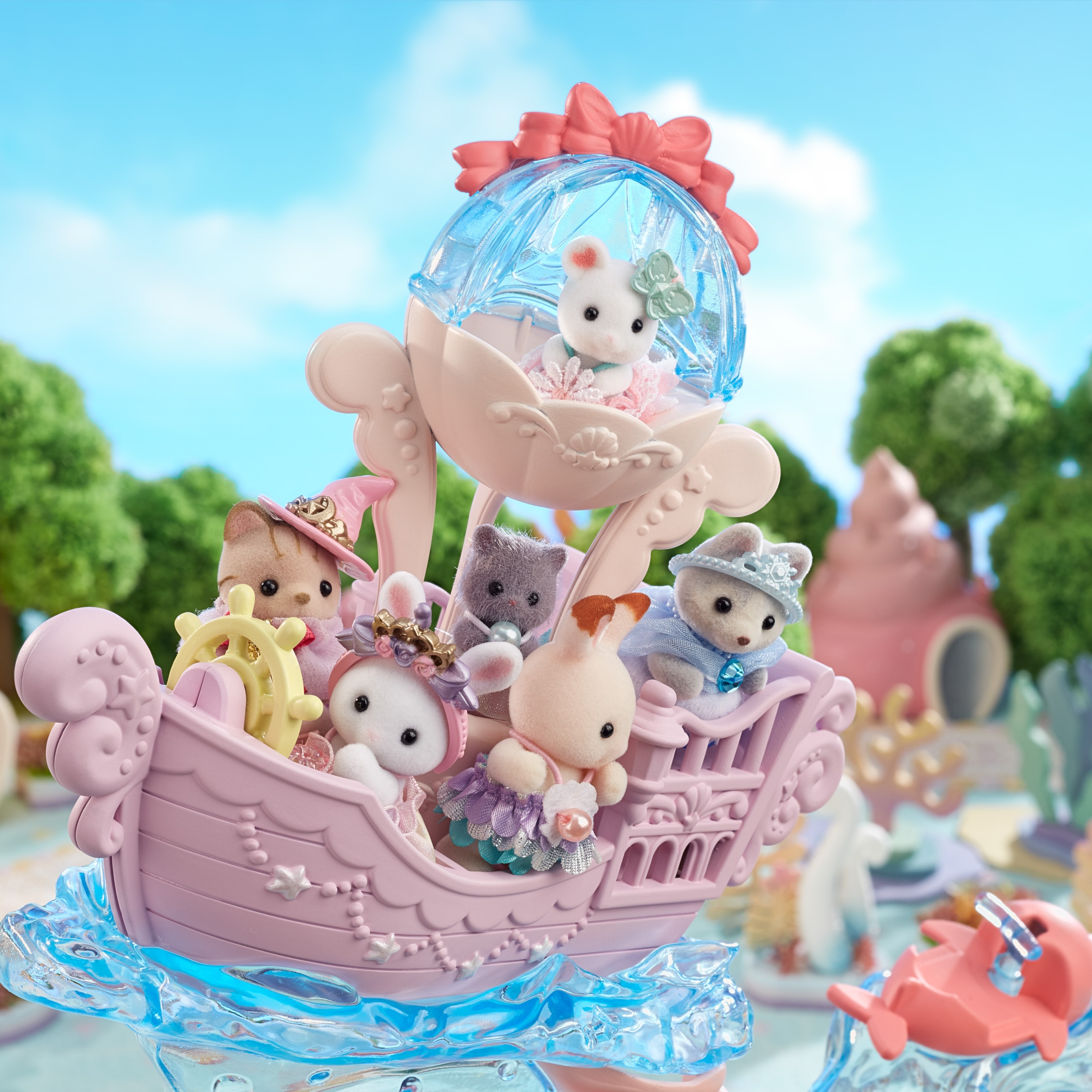 Castillo de las Sirenas Sylvanian Families 5