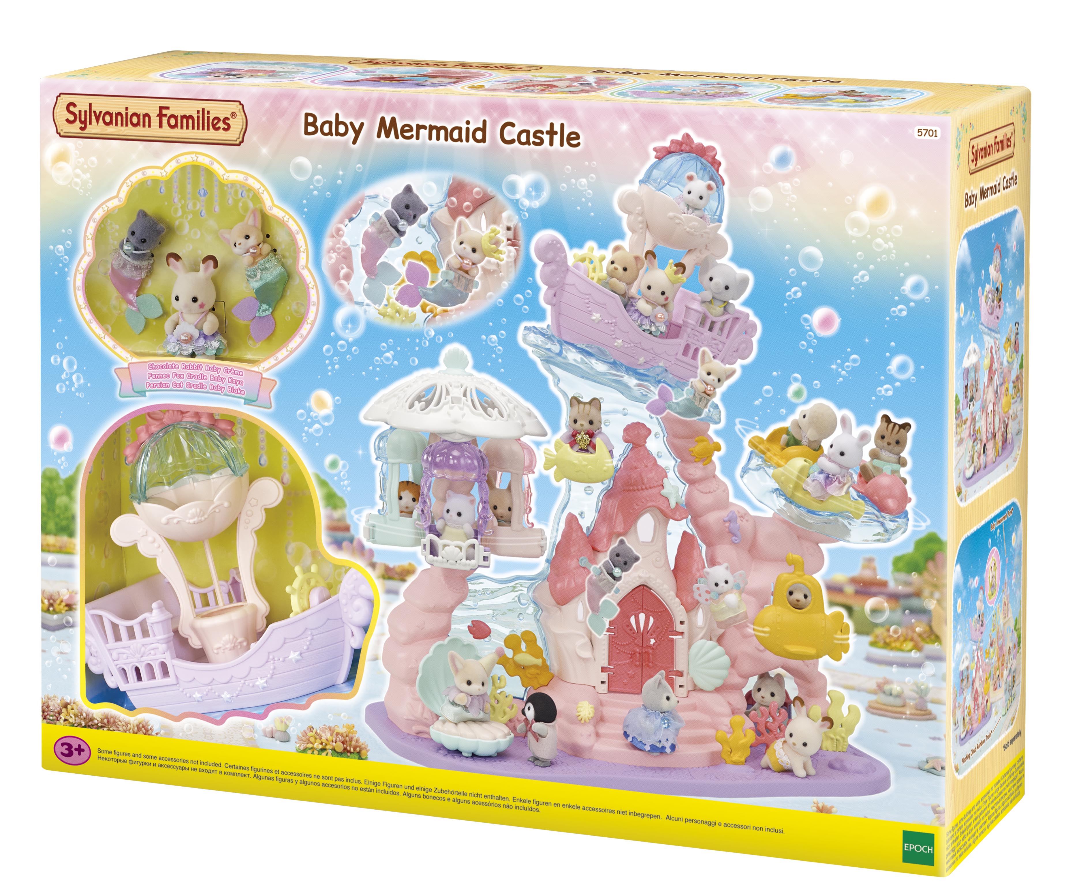 Castillo de las Sirenas Sylvanian Families 6