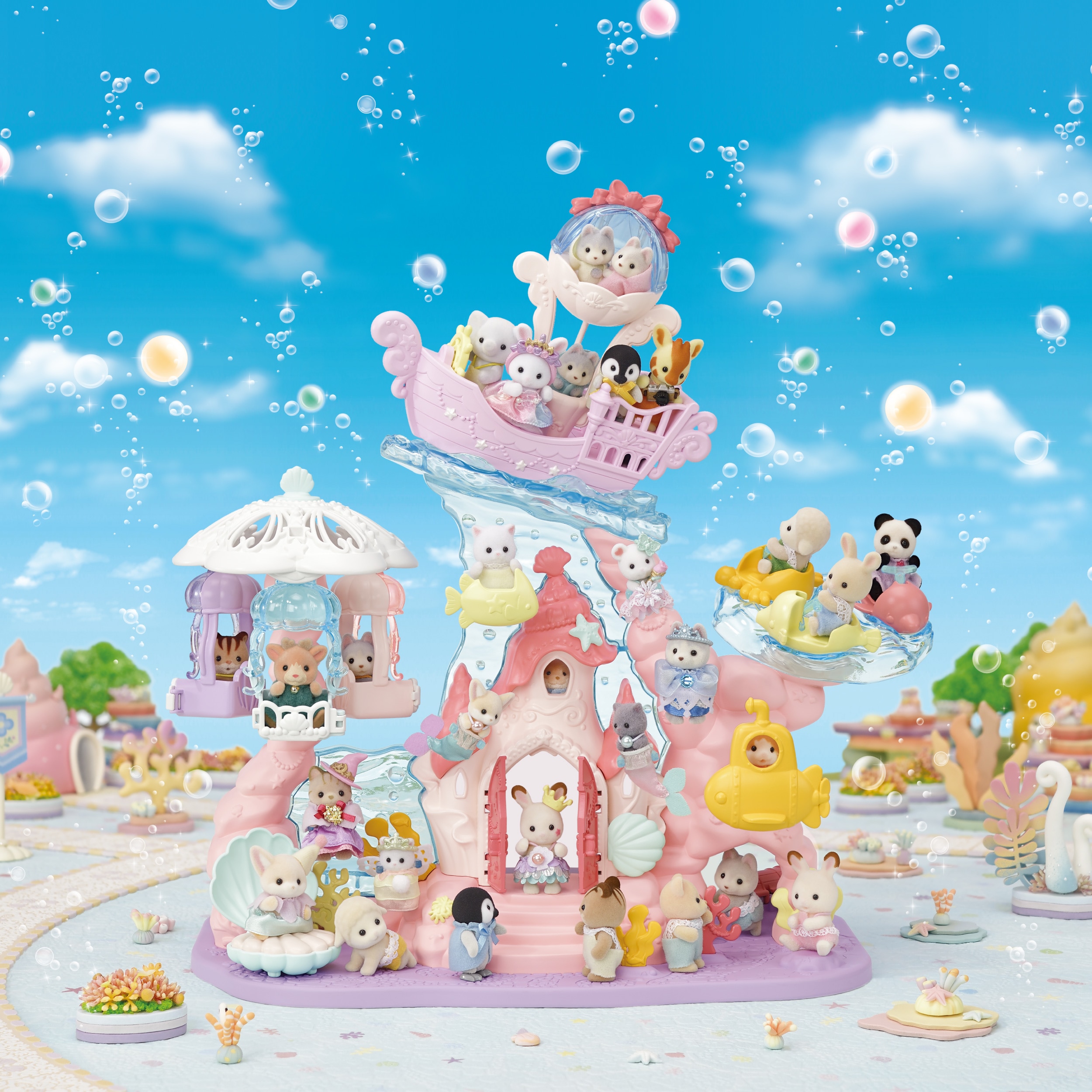 Castillo de las Sirenas Sylvanian Families 7