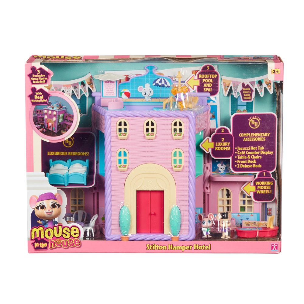 El gran hotel Stilton Hamper Mouse In The House Bandai 2