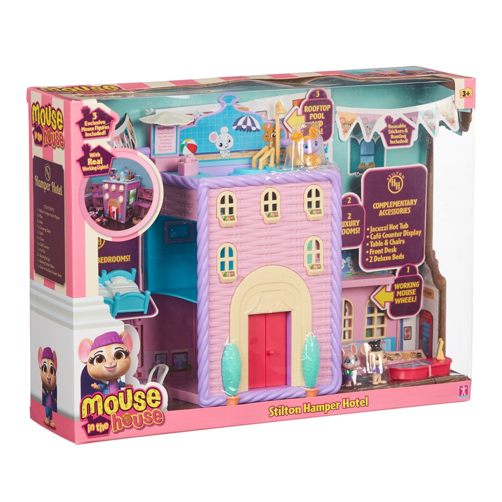 El gran hotel Stilton Hamper Mouse In The House Bandai 3