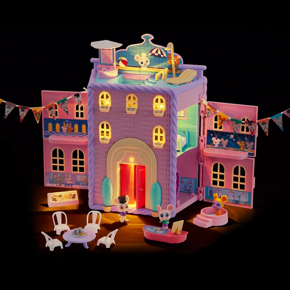El gran hotel Stilton Hamper Mouse In The House Bandai 5