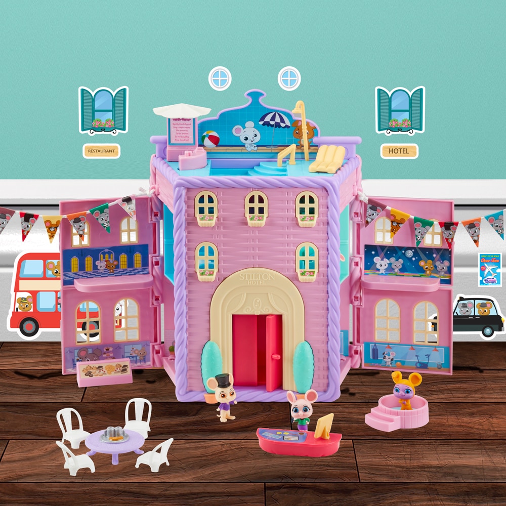 El gran hotel Stilton Hamper Mouse In The House Bandai 9