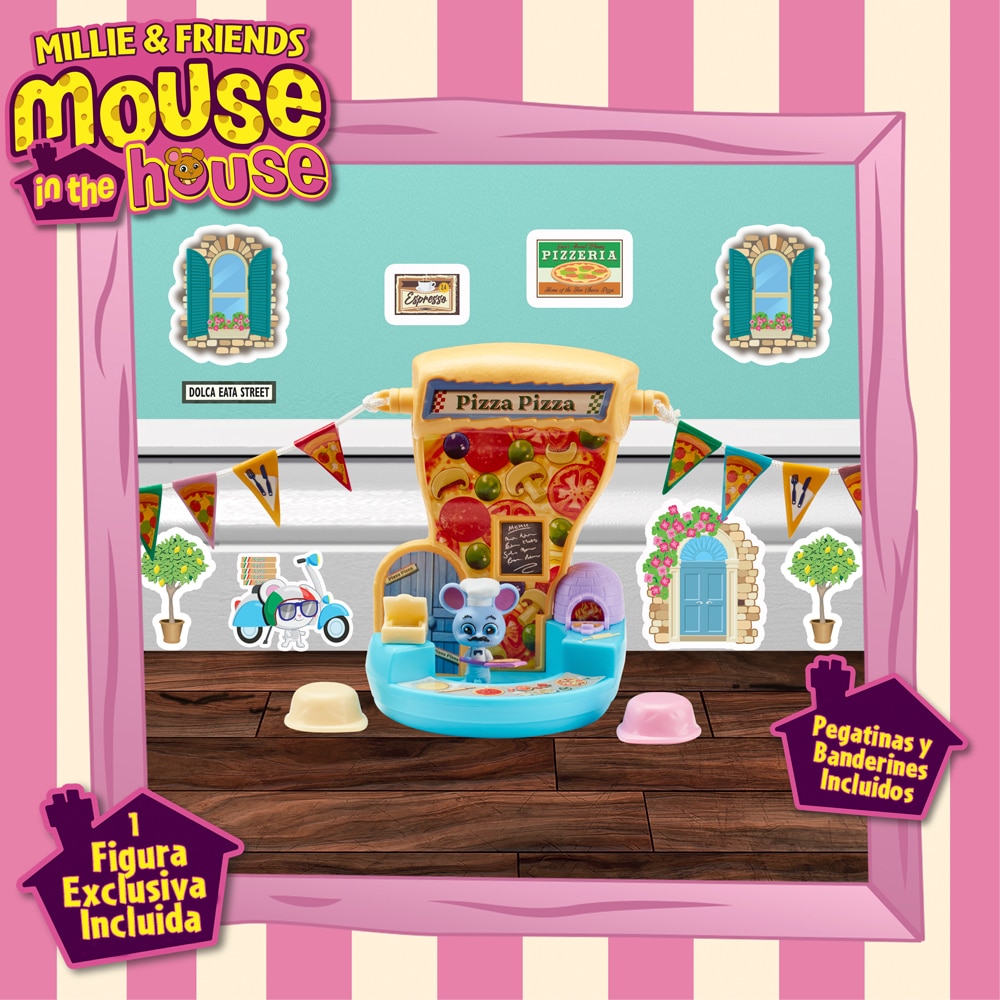 La pizzería de Regie Mouse In The House Bandai 7