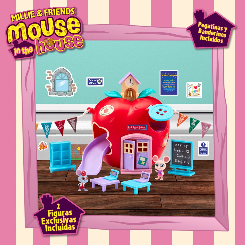 El cole ''Red Apple'' Mouse In The House Bandai 6