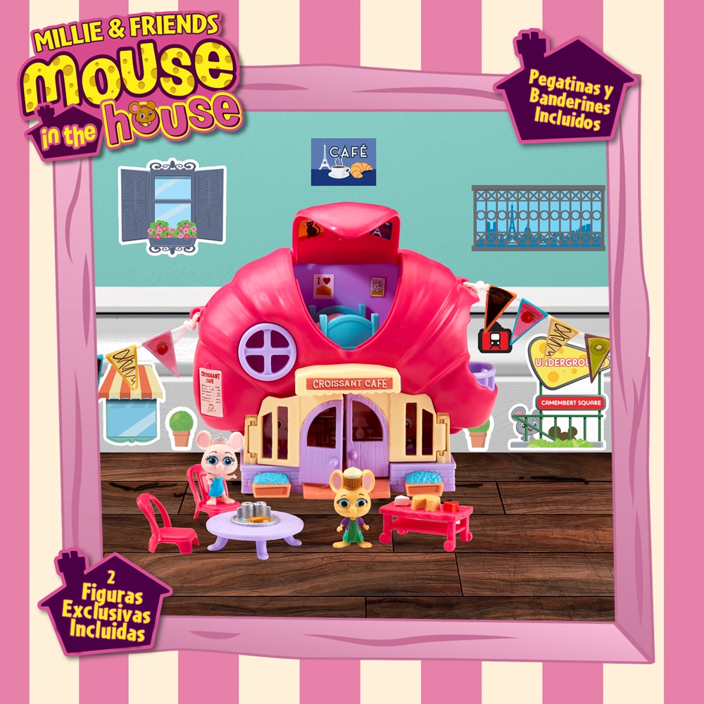 Croissant Café Mouse In The House Bandai 6