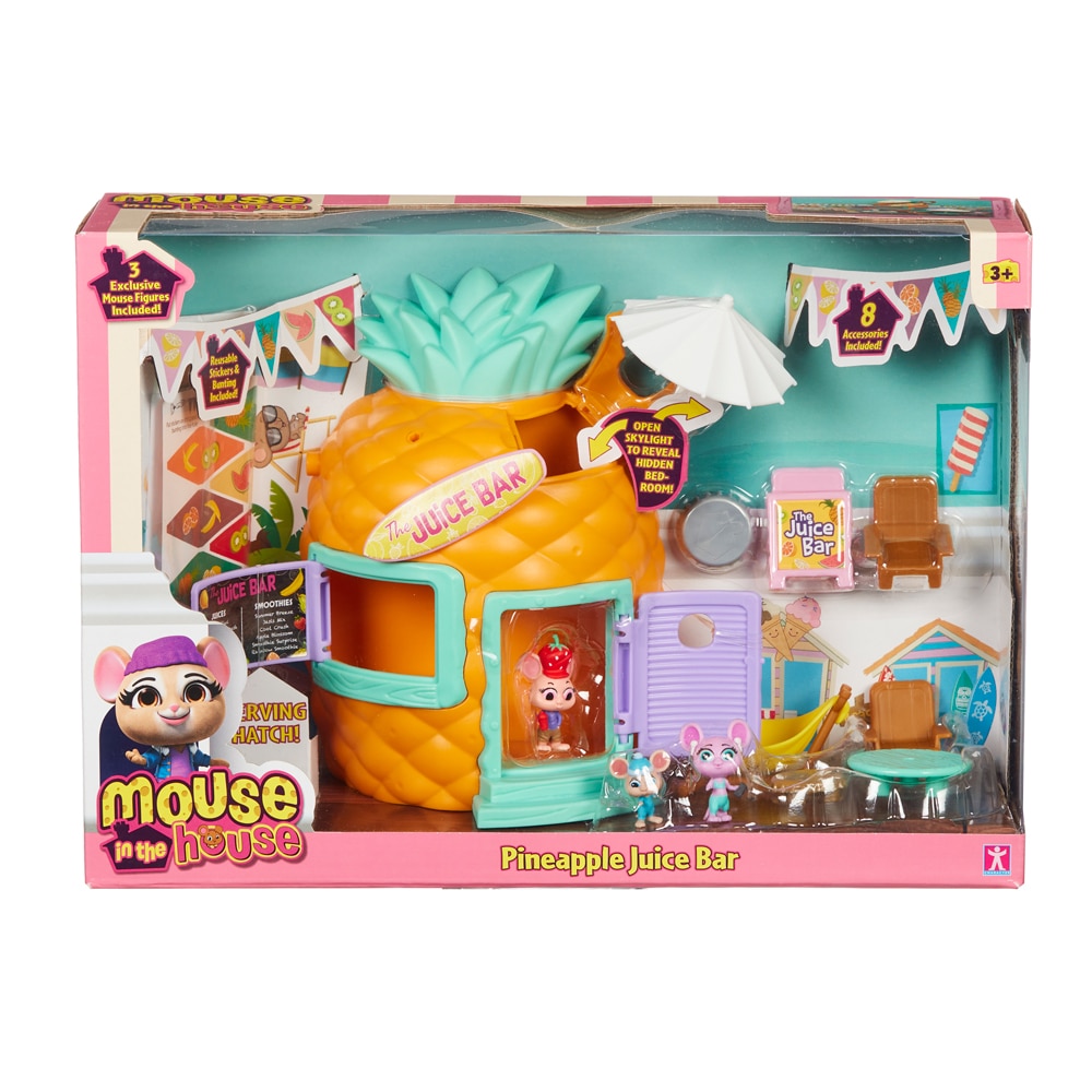 Bar de zumos ''Pineapple'' Mouse In The House Bandai 2