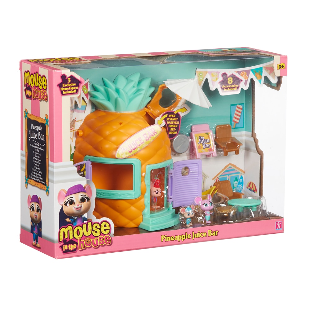 Bar de zumos ''Pineapple'' Mouse In The House Bandai 3