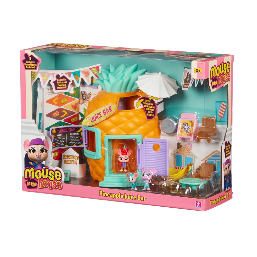 Bar de zumos ''Pineapple'' Mouse In The House Bandai 5