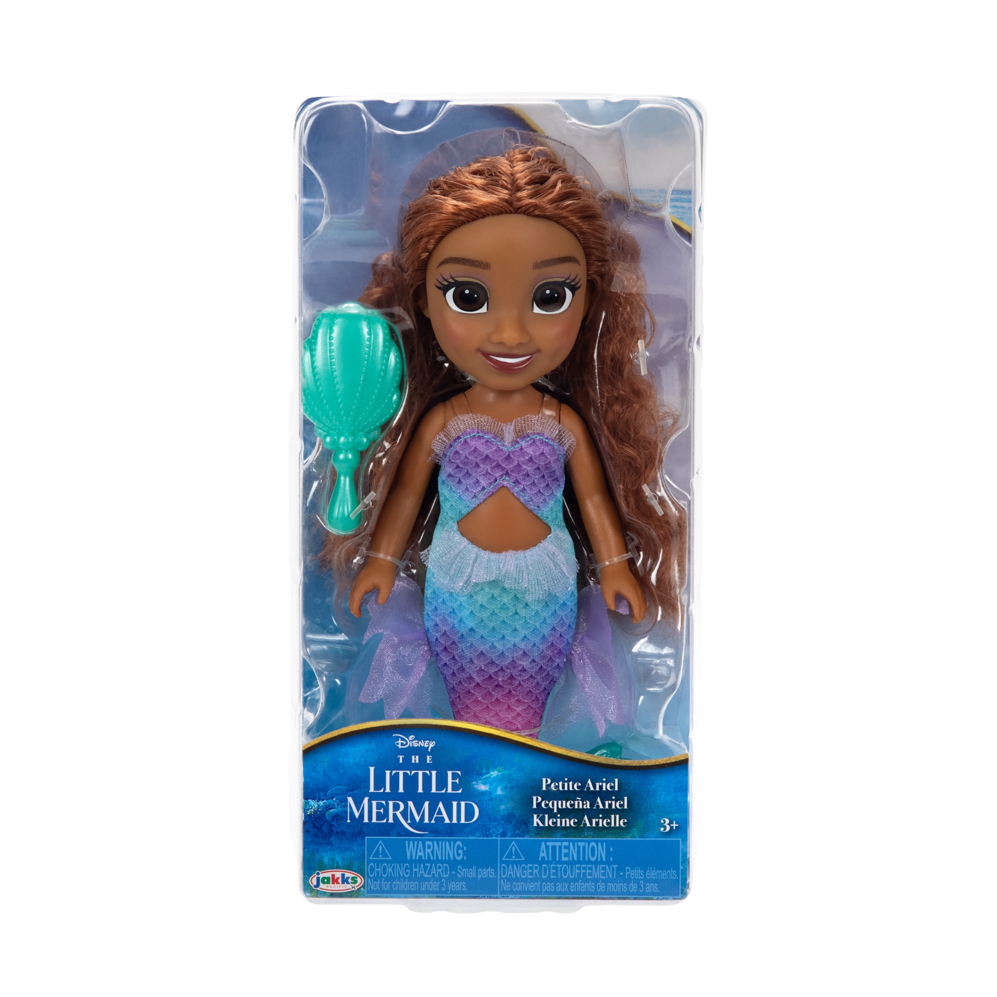 Muñeca Ariel La sirenita de 15 cm Disney Princess Jakks Pacific 2