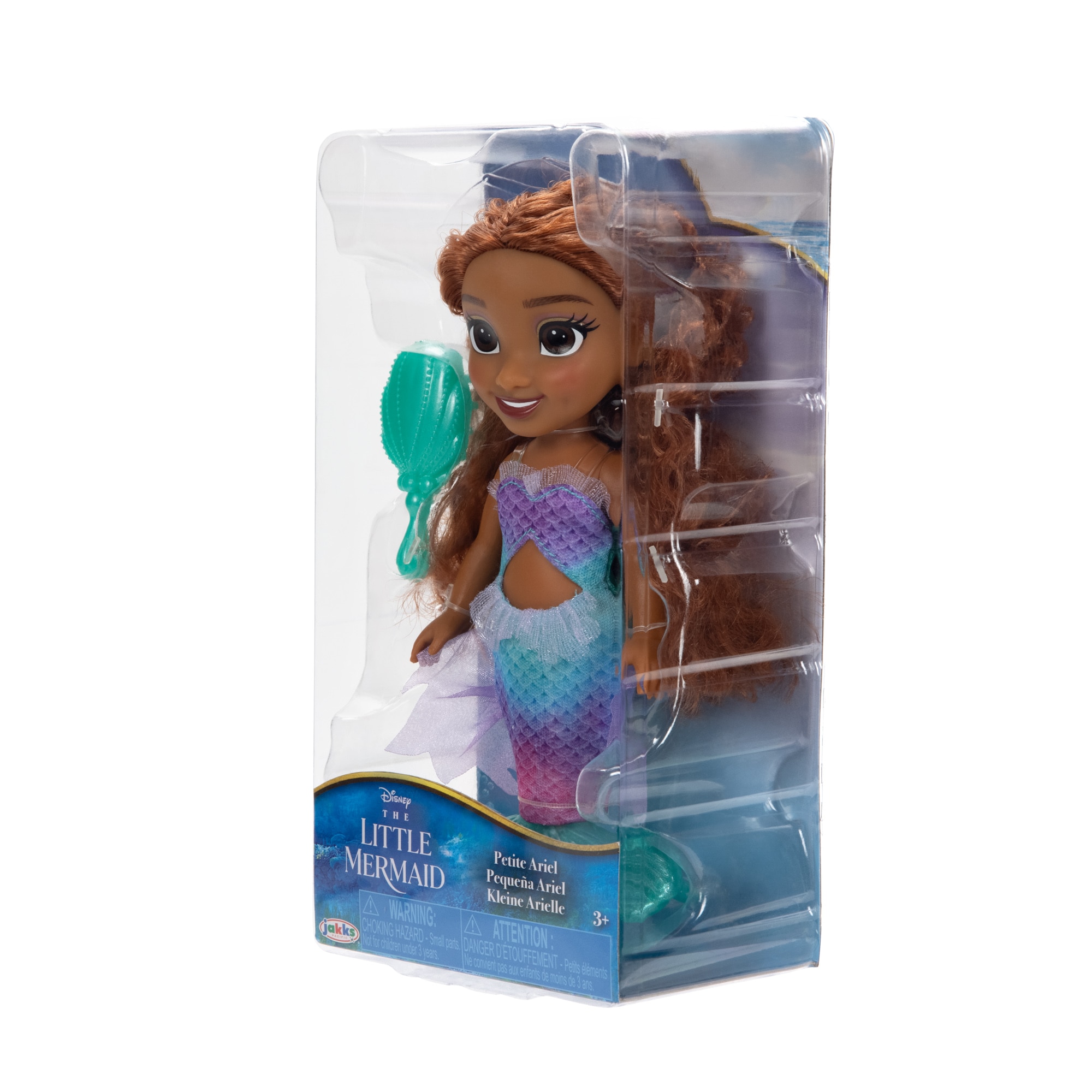 Muñeca Ariel La sirenita de 15 cm Disney Princess Jakks Pacific 4