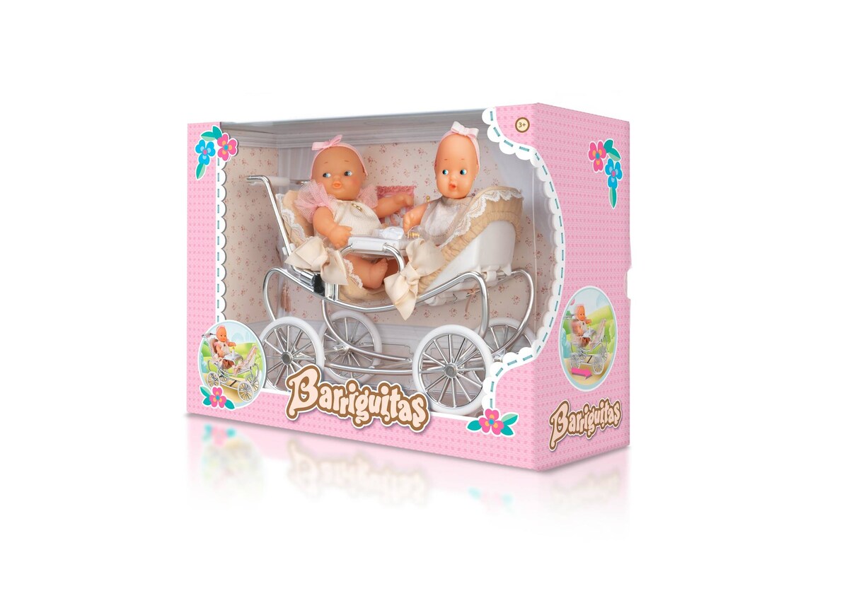 Barriguitas Carrito + Mini Muñeca 4