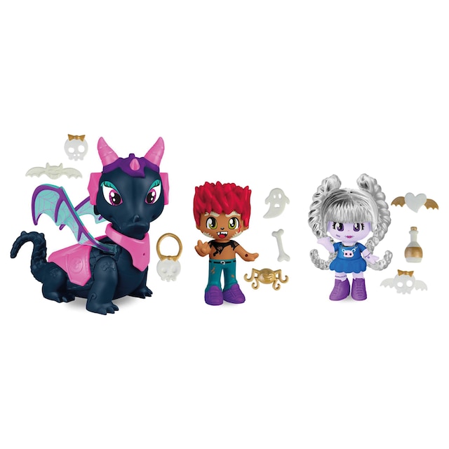 Pinypon Terrific Friends + Dragon