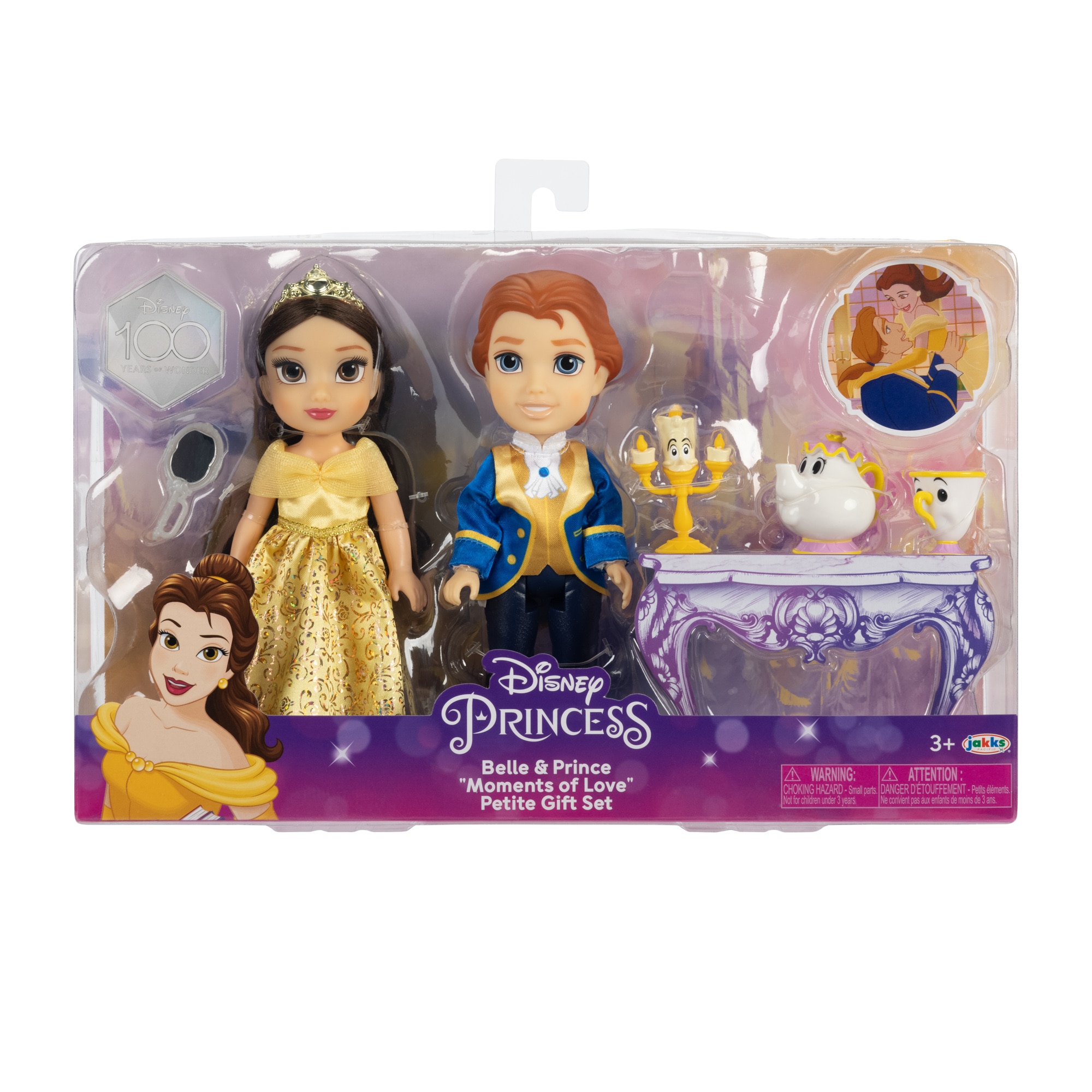 Set Bella & Adam 15 cm Disney 2