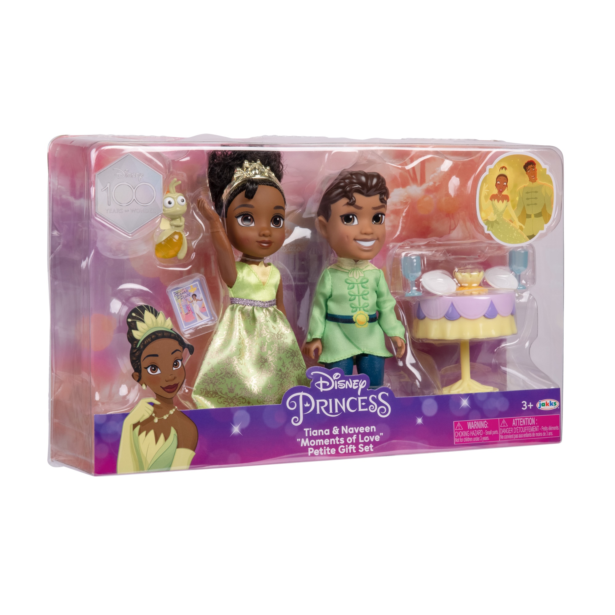 Set Tiana y Rey Naveen 15 cm Disney 4