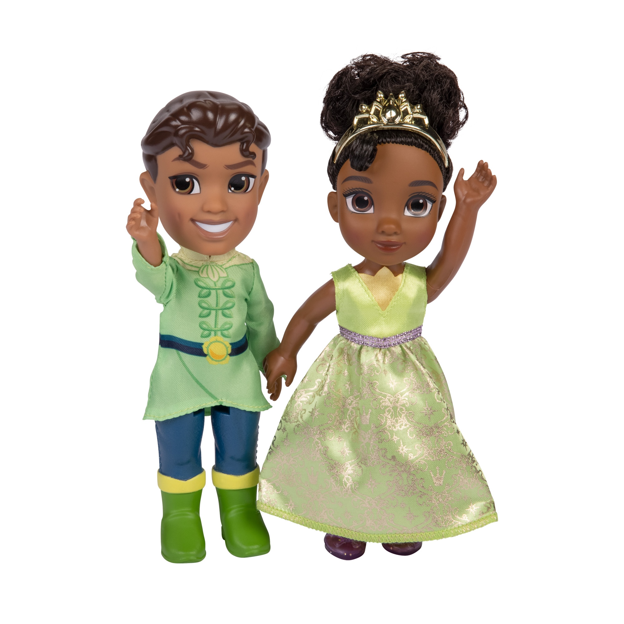 Set Tiana y Rey Naveen 15 cm Disney 6