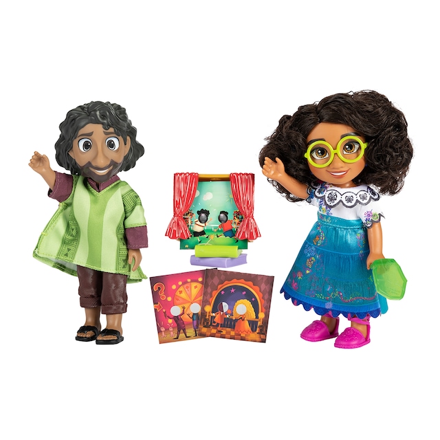 Set Muñecas Mirabel y Bruno 15 cm Encanto Disney