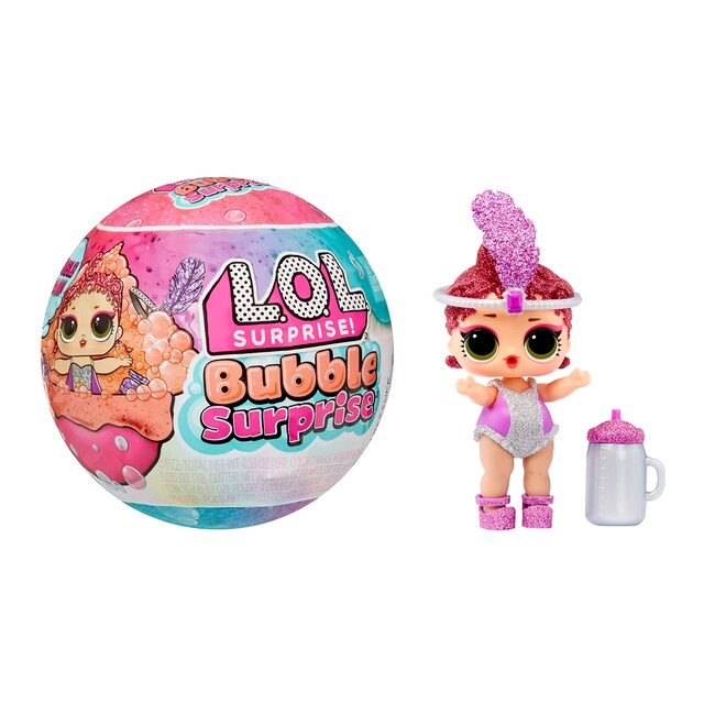 Muñecas pequeñas y Accesorios surtidas en Bola Sorpresa Bubble Surprise  L.O.L. Surprise