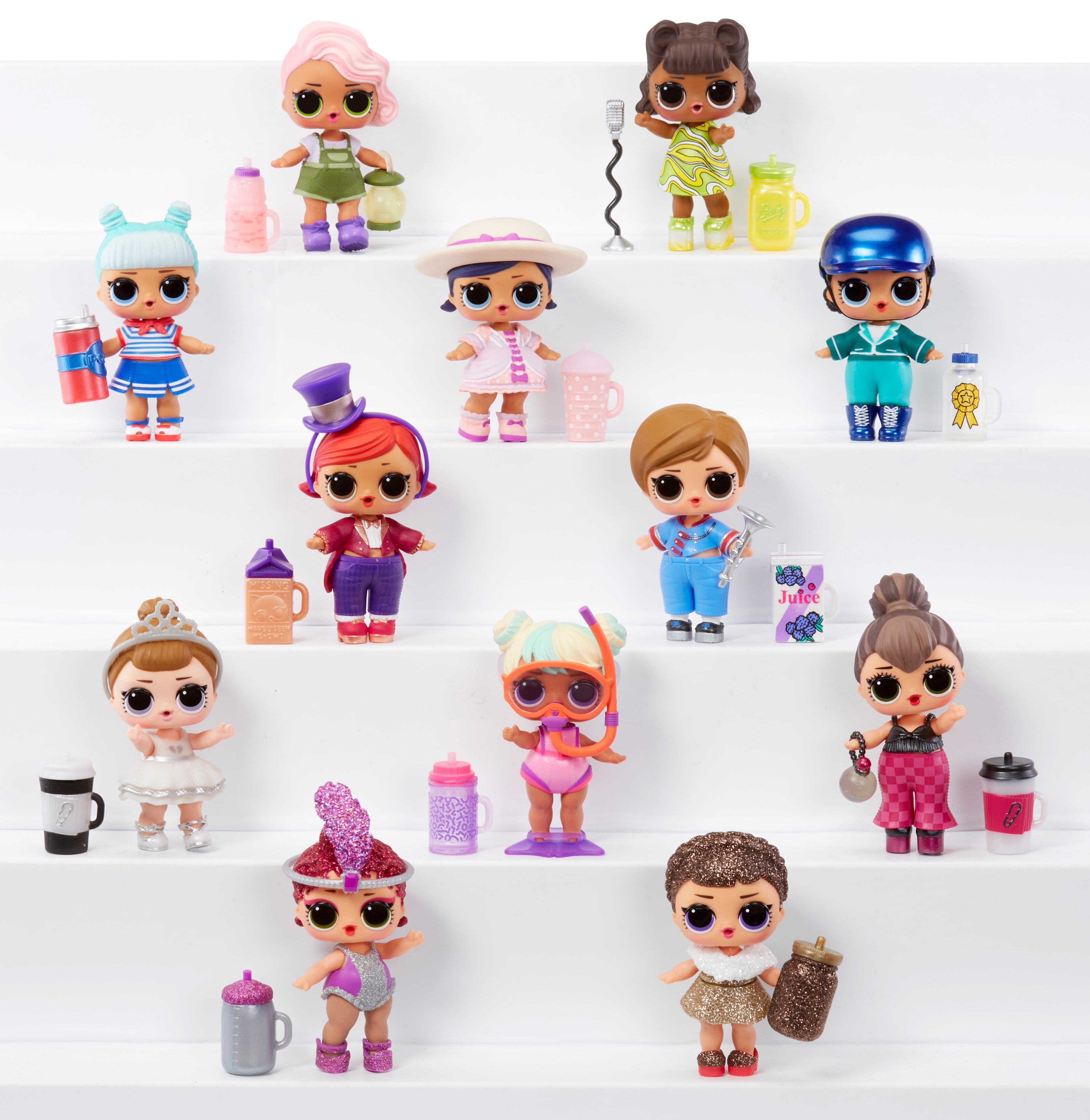 Muñecas pequeñas y Accesorios surtidas en Bola Sorpresa Bubble Surprise L.O.L. Surprise 2