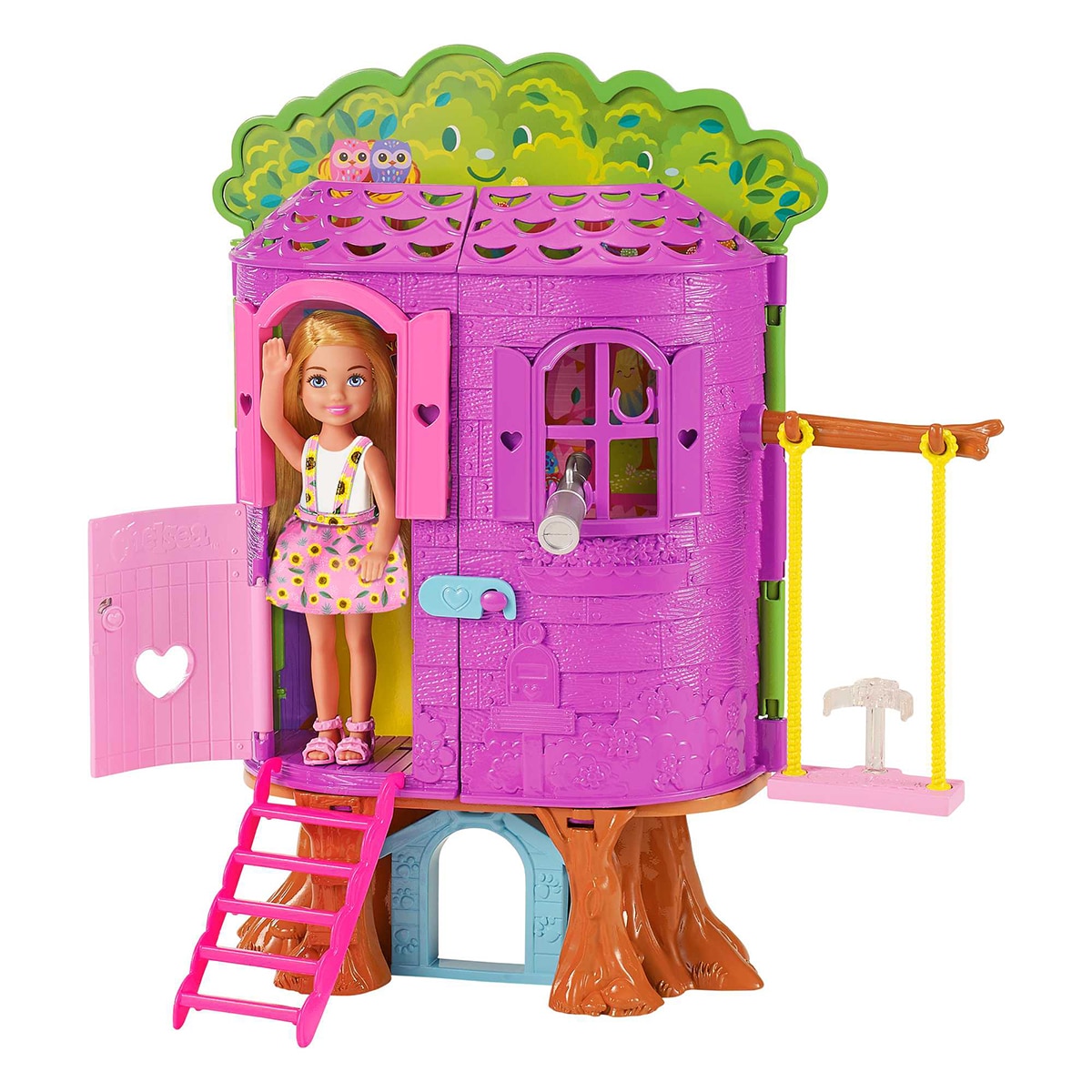 Barbie Casita del árbol Chelsea 4