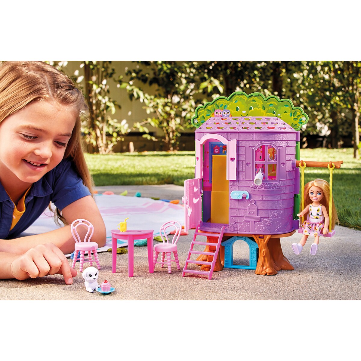 Barbie Casita del árbol Chelsea · Barbie · El Corte Inglés