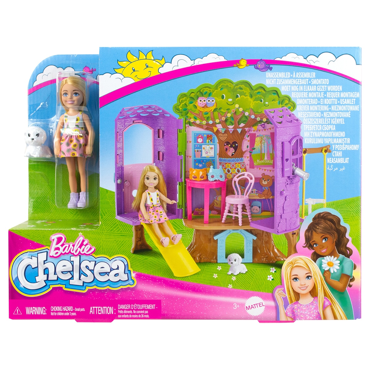 Barbie Casita del árbol Chelsea 7