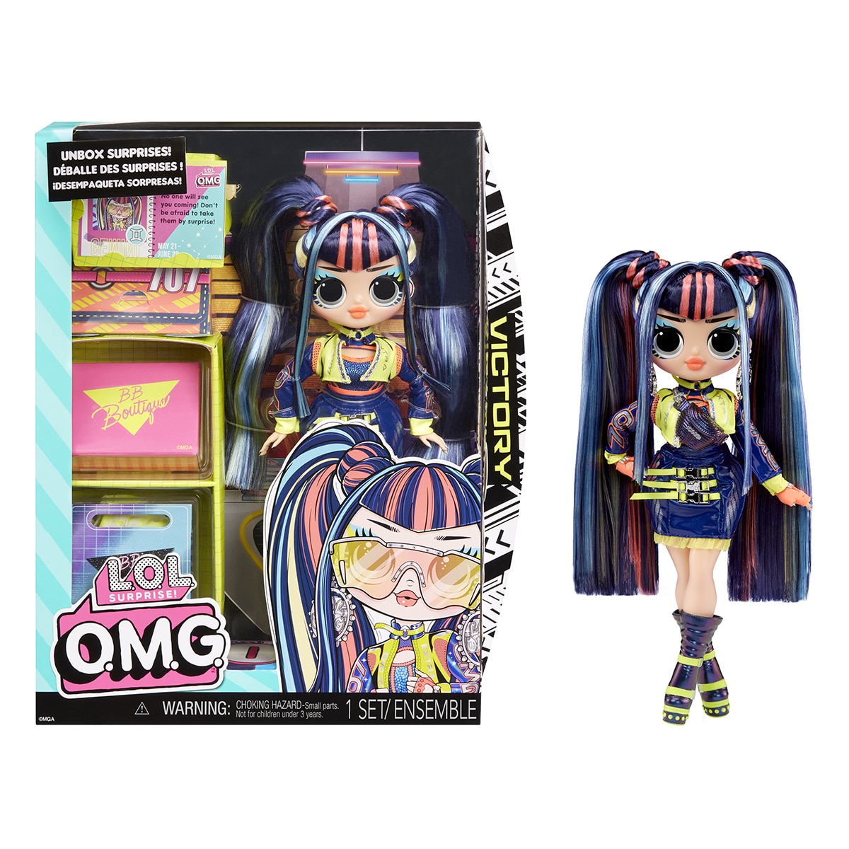 Muñeca OMG Serie 8- Victory L.O.L. Surprise 3