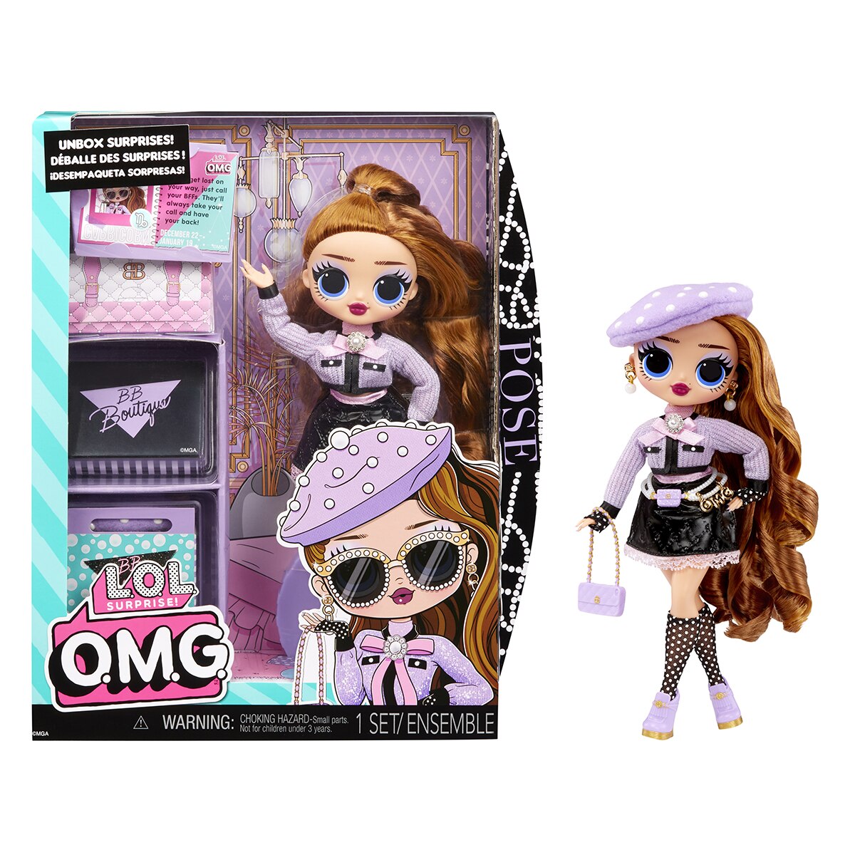 Muñeca OMG Serie 8- Pose L.O.L. Surprise 3
