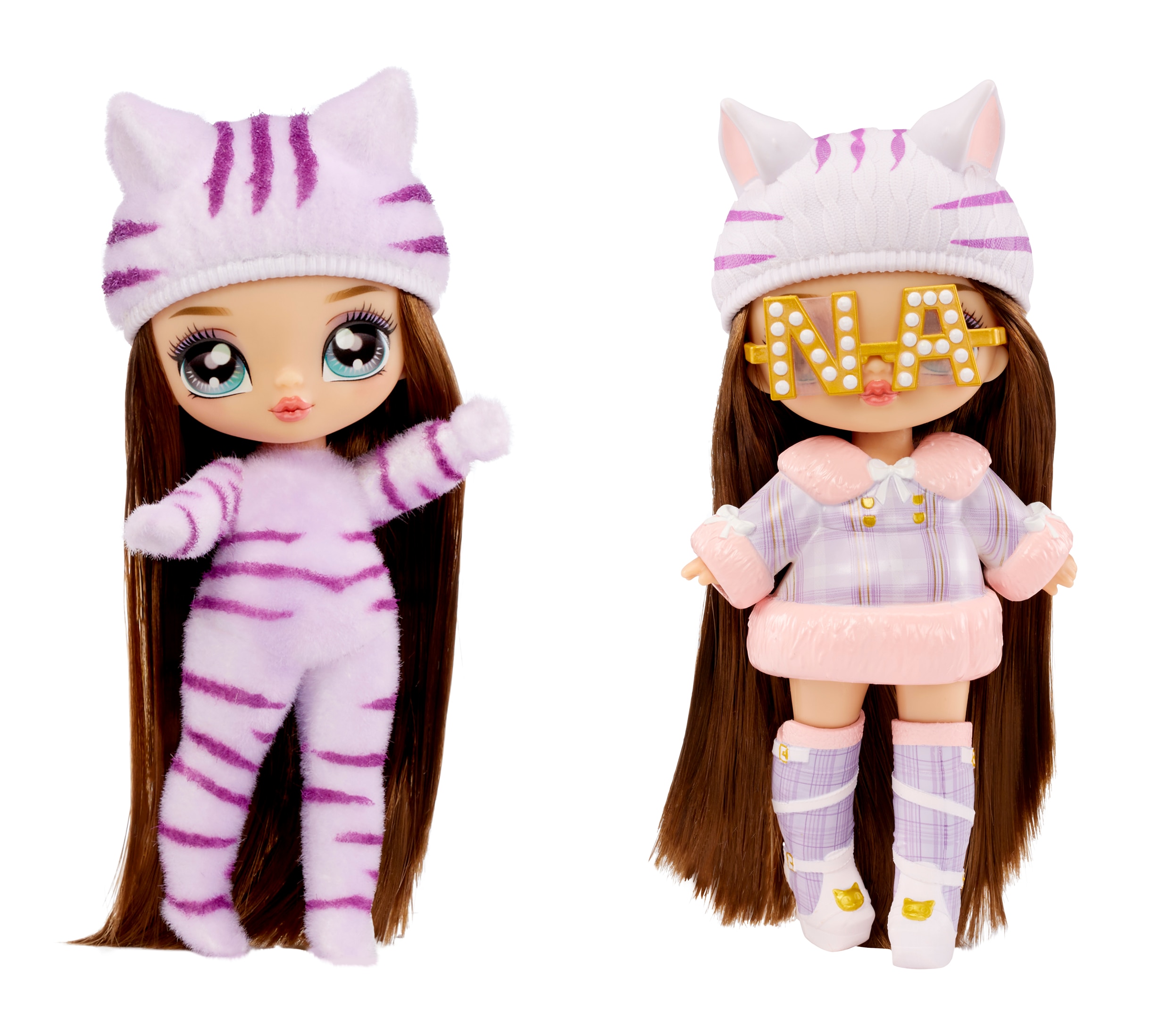 Muñeca Fuzzy Surprise - Tabby Cat Girl Na! Na! Na! 3