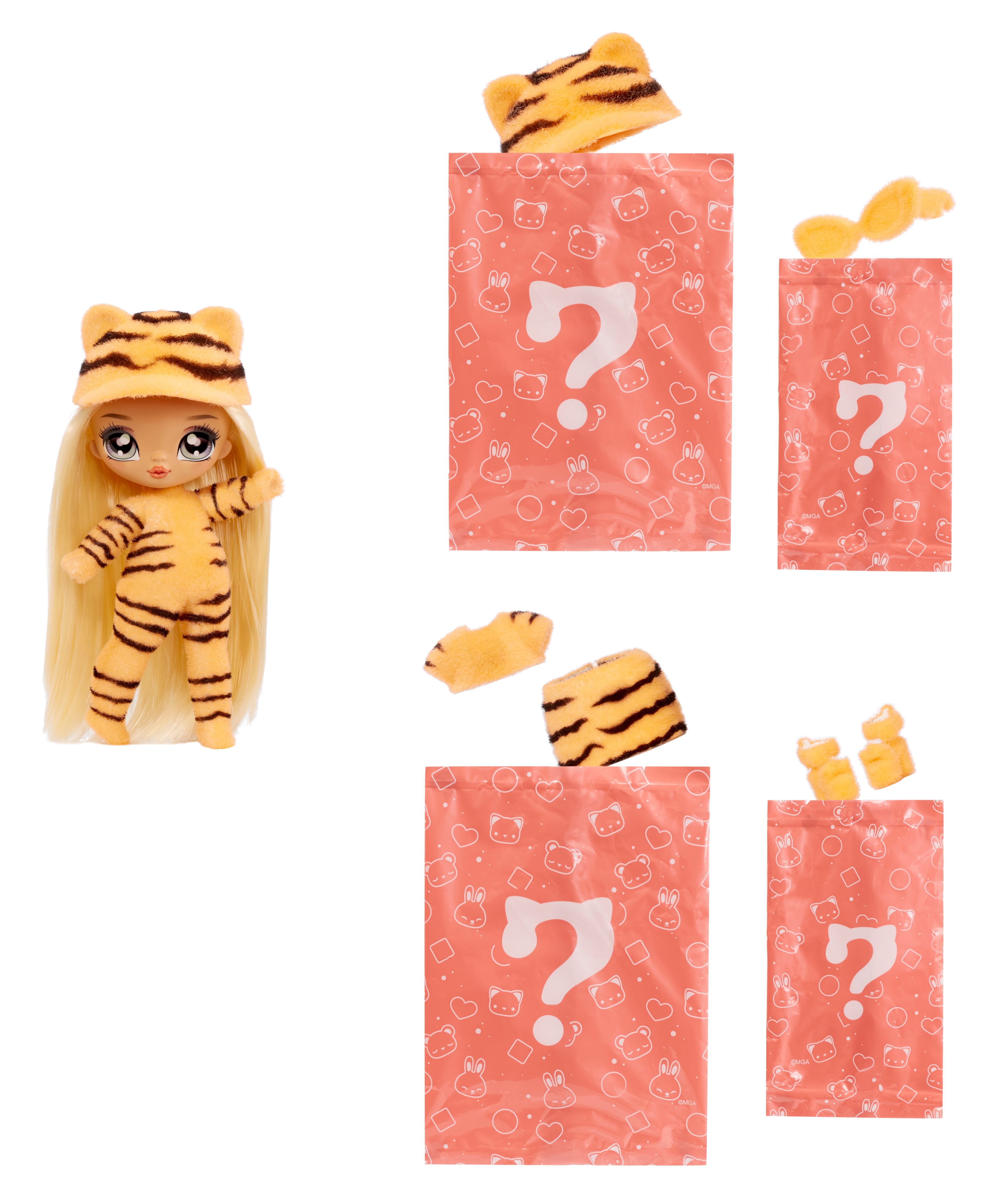 Muñeca Fuzzy Surprise - Tiger Girl Na! Na! Na! 4