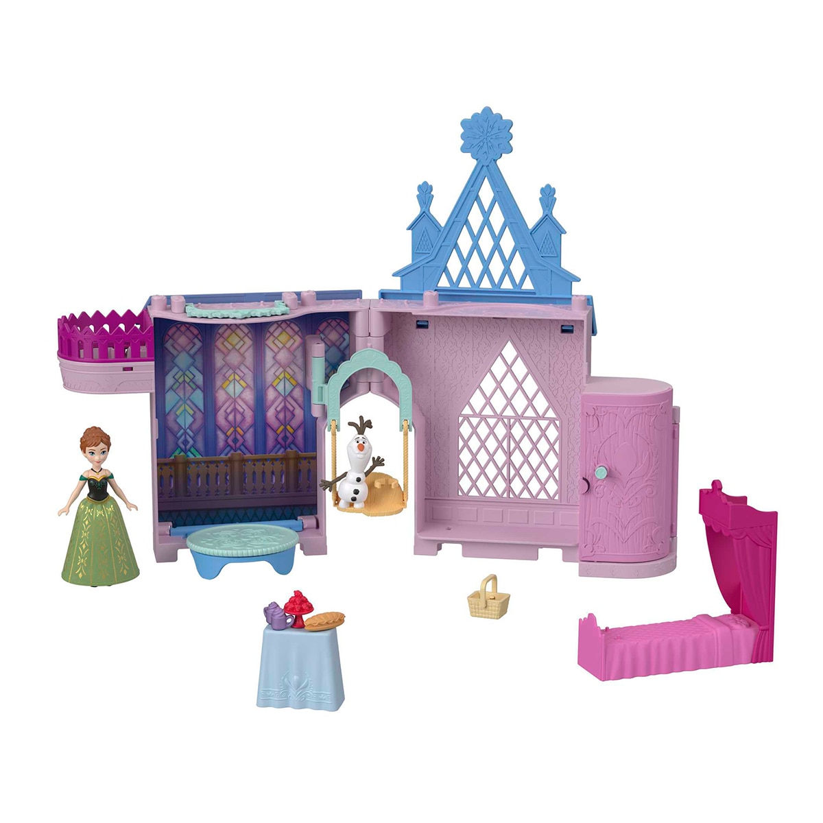 Casa de Bonecas Castelo de Anna Frozen Minis Disney - Artigo Sortido. Envio realizado de forma aleatória Mattel 1