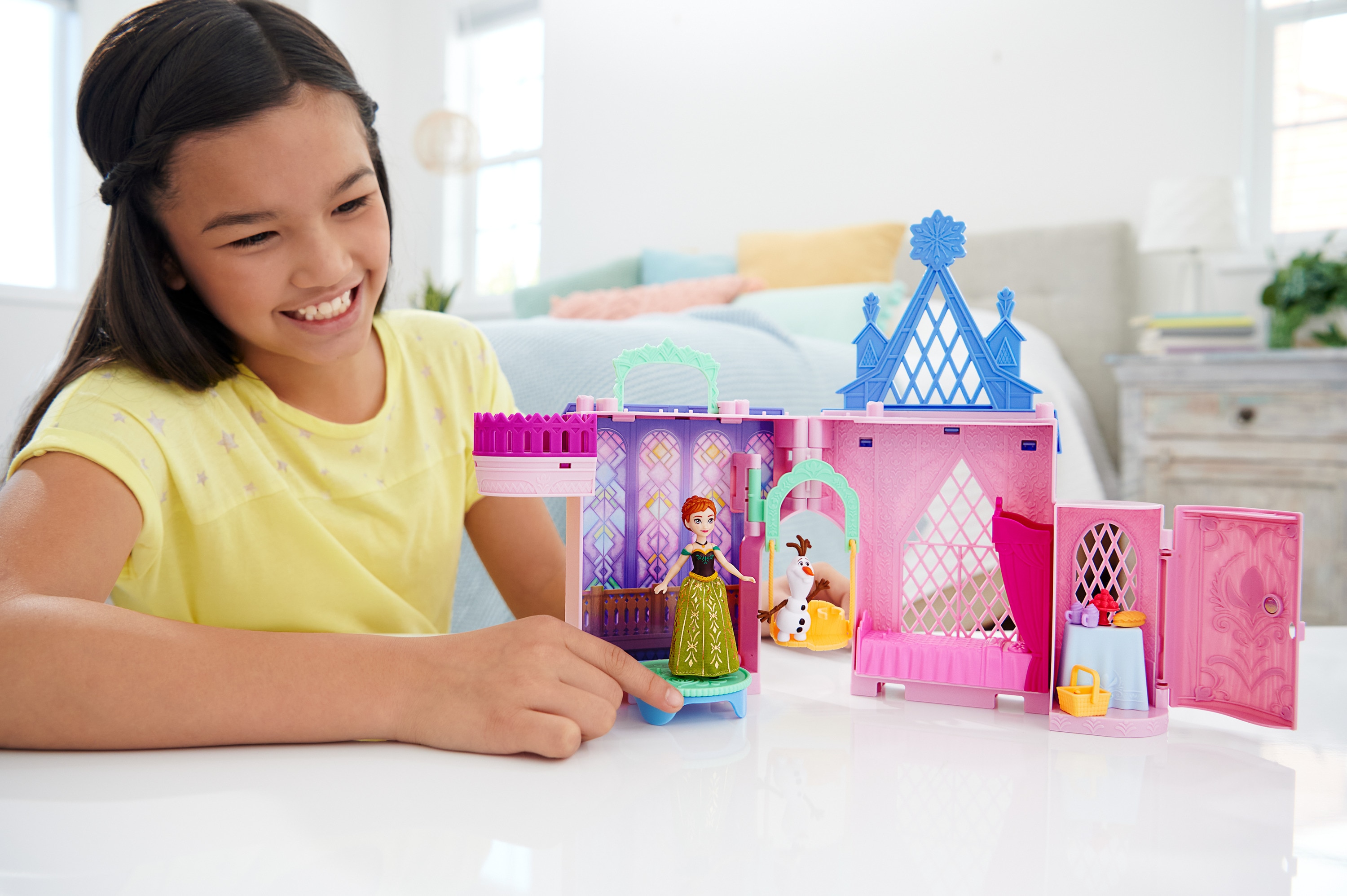 Casa de Bonecas Castelo de Anna Frozen Minis Disney - Artigo Sortido. Envio realizado de forma aleatória Mattel 3