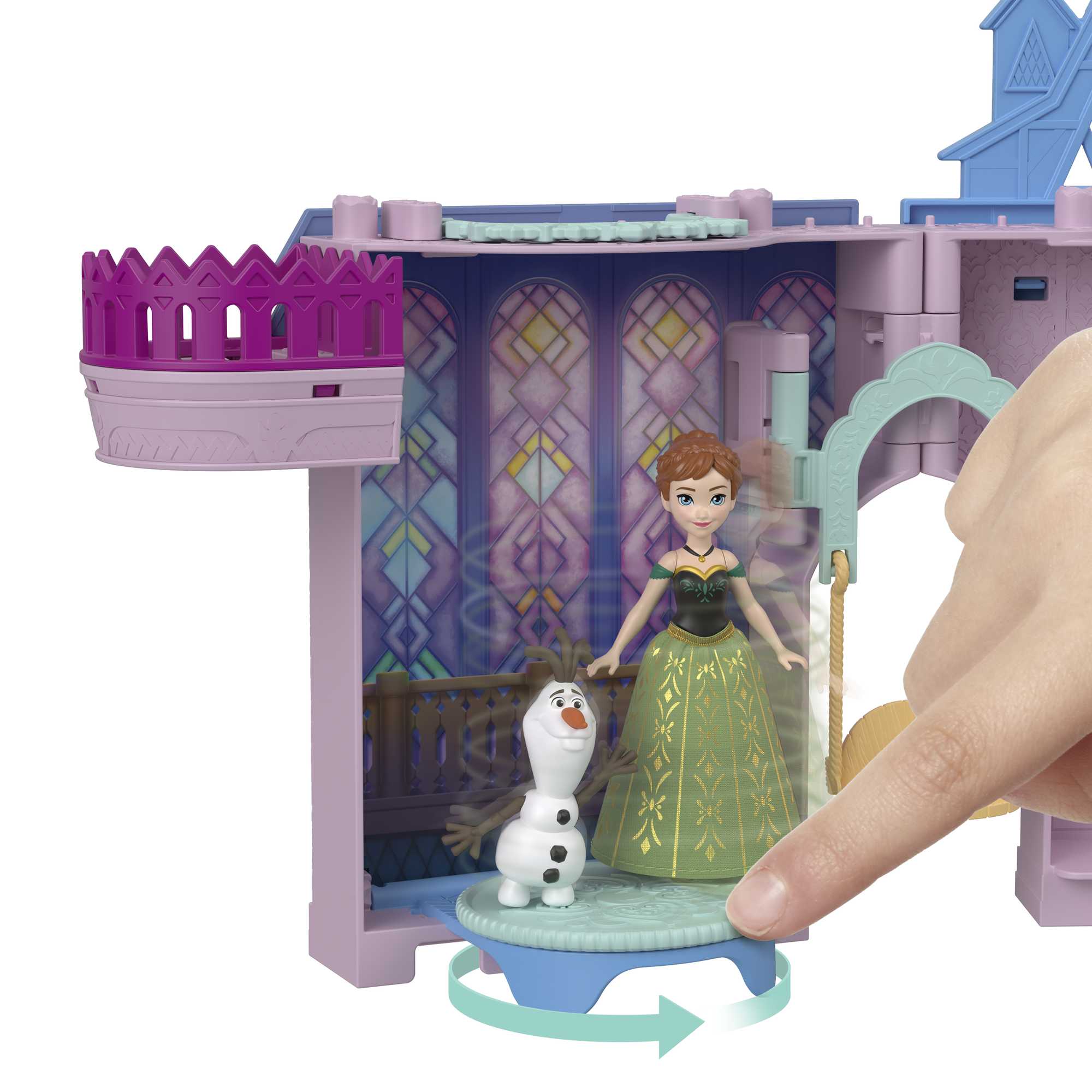 Casa de Bonecas Castelo de Anna Frozen Minis Disney - Artigo Sortido. Envio realizado de forma aleatória Mattel 5