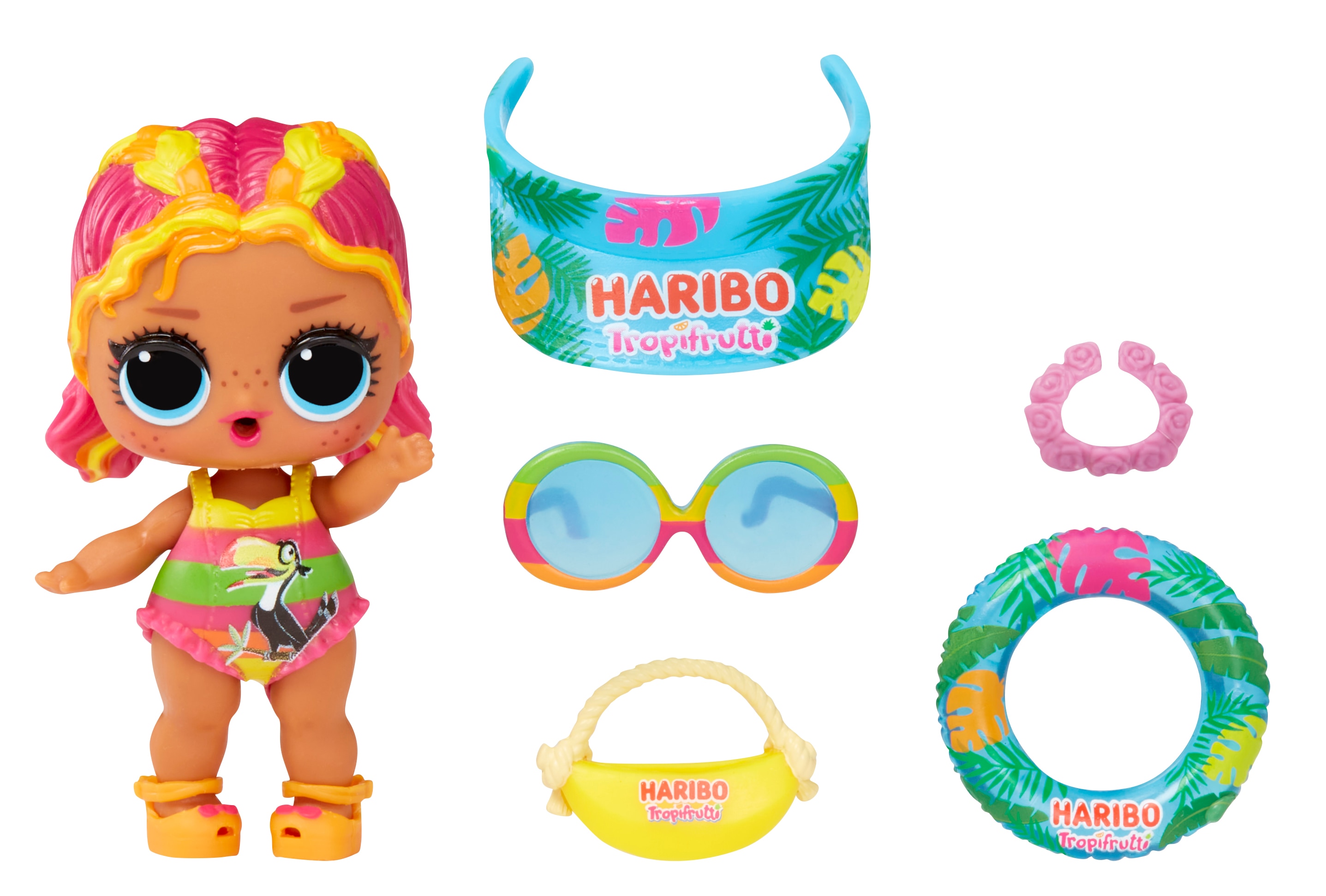 Muñeca Pequeña Y Accesorios En Bola Sorpresa Haribo Lol Surprise 2