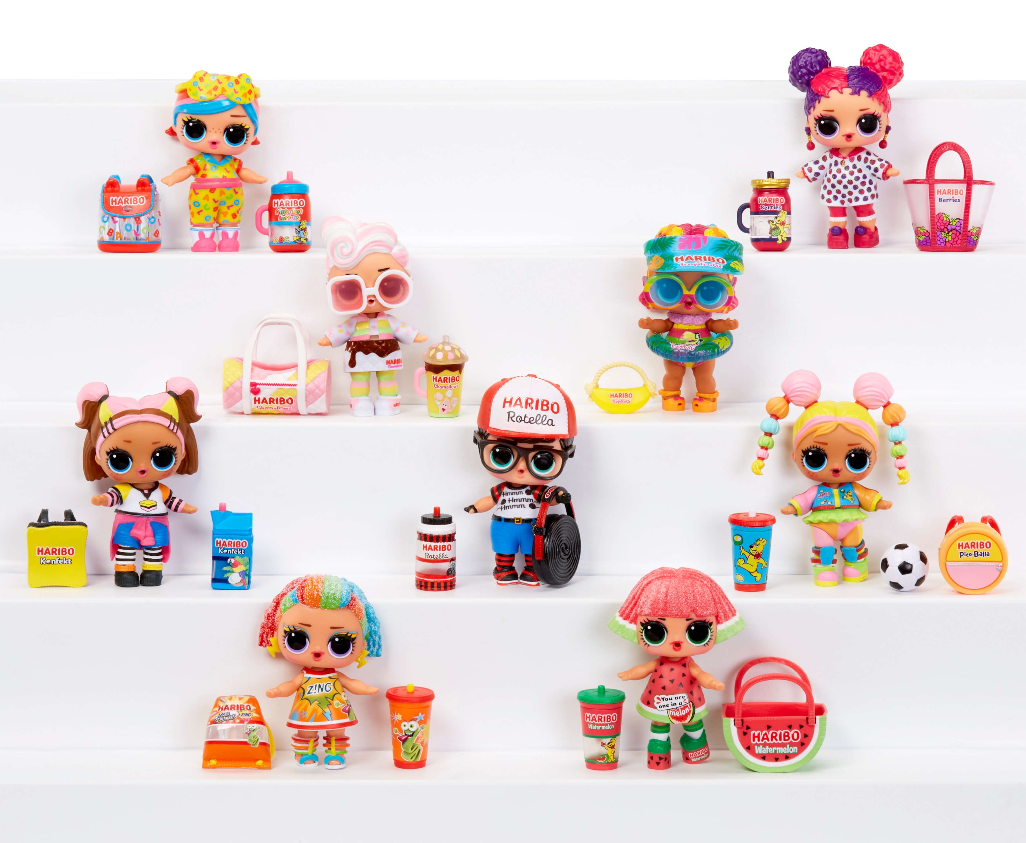 Muñeca Pequeña Y Accesorios En Bola Sorpresa Haribo Lol Surprise 4