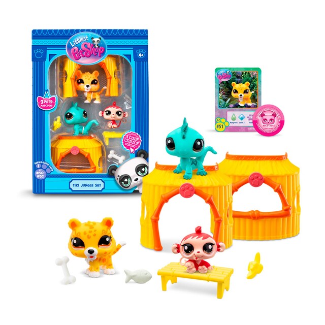 Tiki Jungle set Littlest Pet Shop