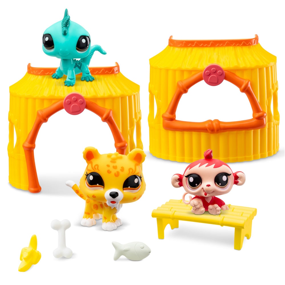 Tiki Jungle set Littlest Pet Shop 2