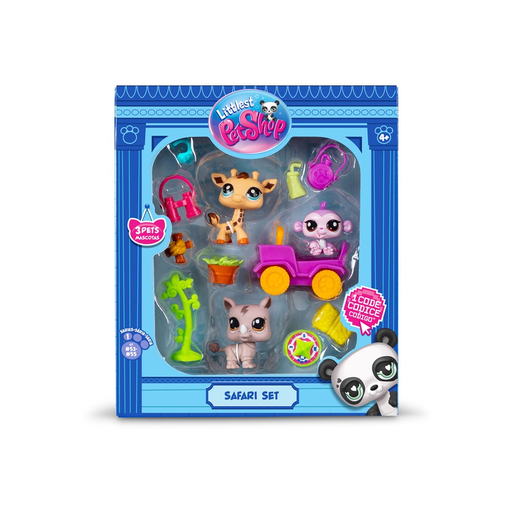 Pack de Jogos Safari Littlest Pet Shop 3