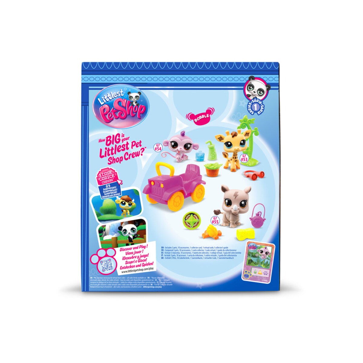 Pack de Jogos Safari Littlest Pet Shop 8