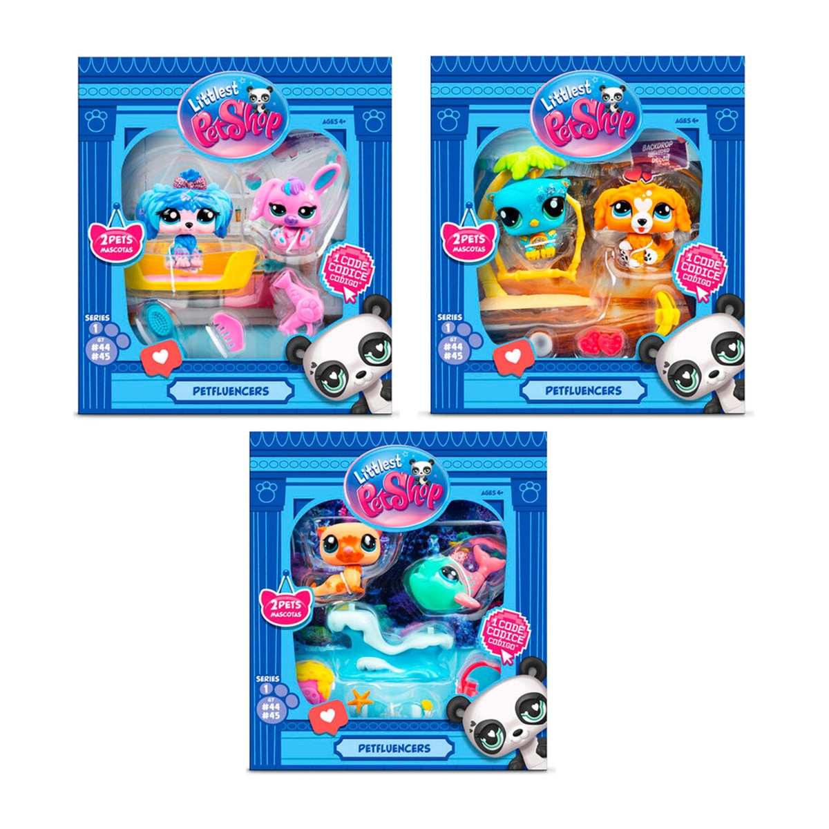 Imagem 0 de Pet fluencer Littlest Pet Shop Bandai