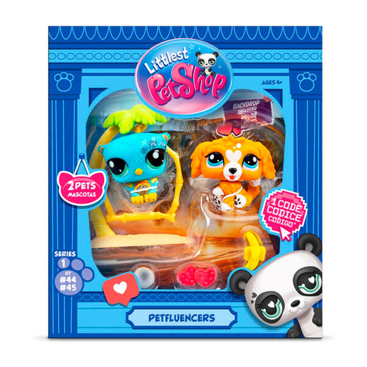 Bandai Quiero Ver Littlest Pet Shop Pet Fluencer Littlest Pet Shop