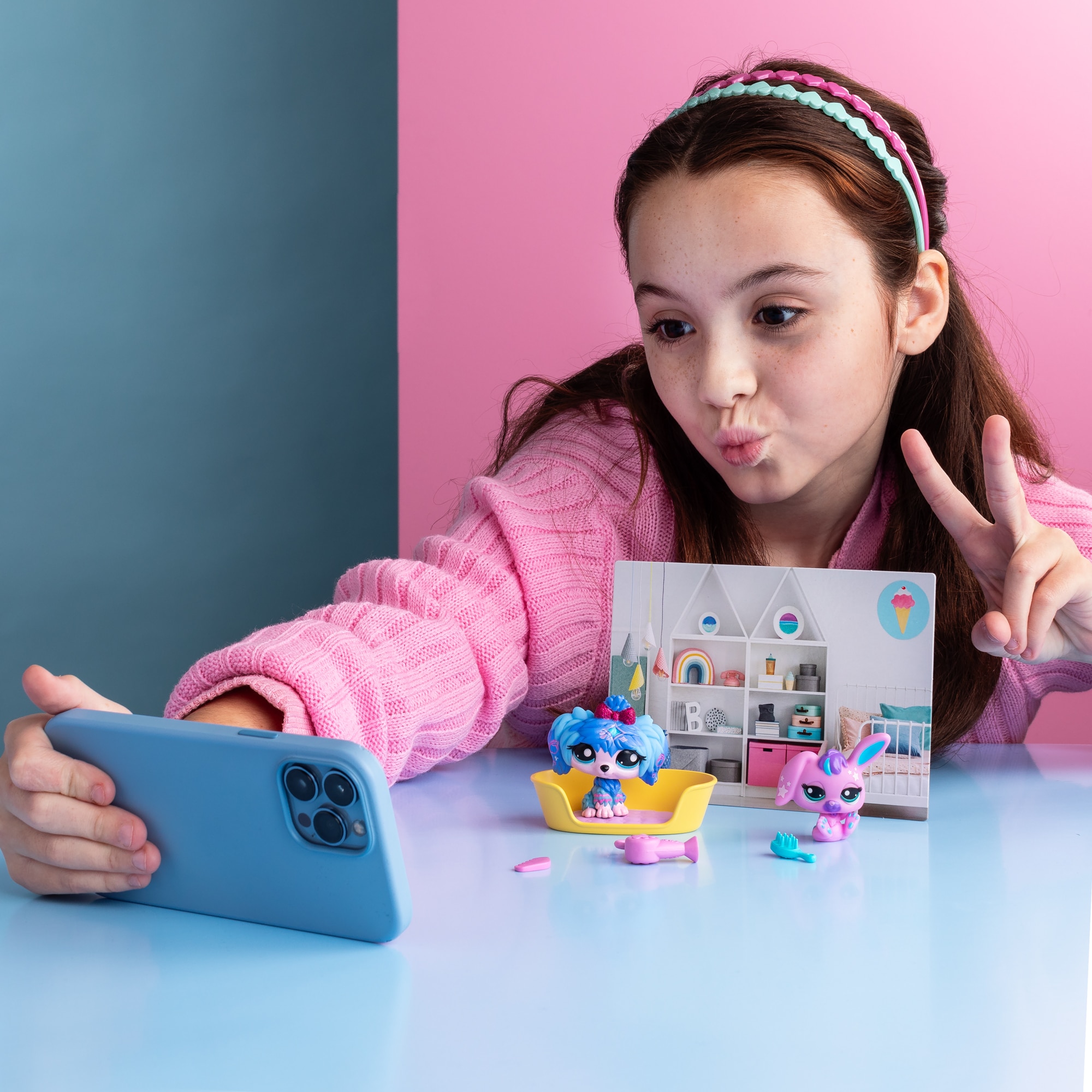 Pet fluencer Littlest Pet Shop Bandai 7