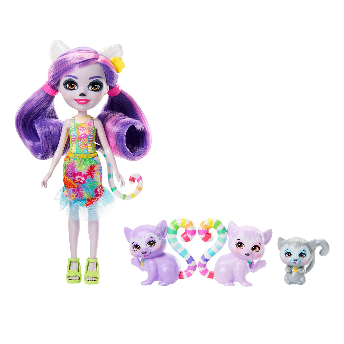 Imagen 0 de Enchantimals Sunshine Island Familia de lémures