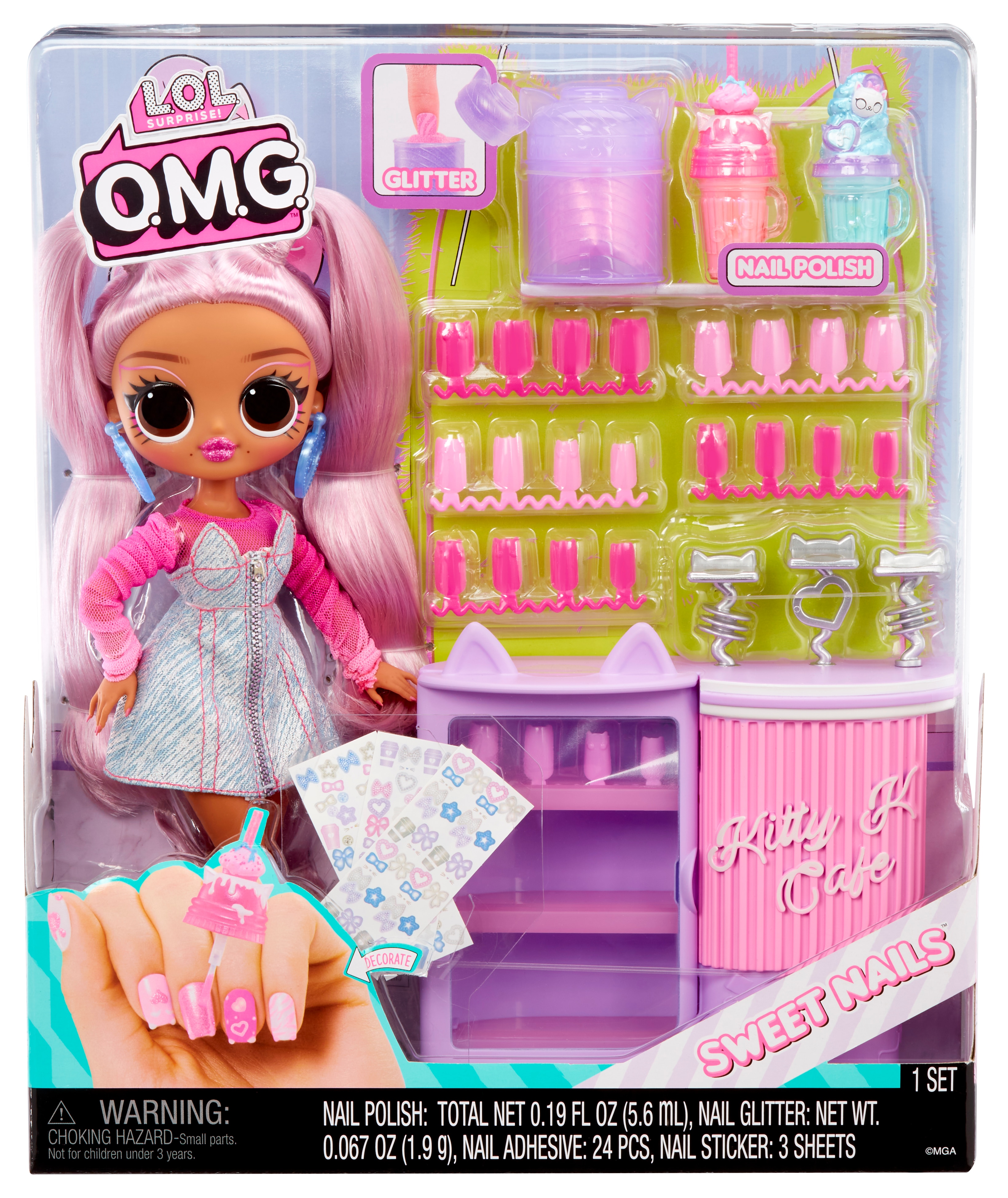 Café de Kitty K OMG Sweet Nails L.O.L. Surprise 2