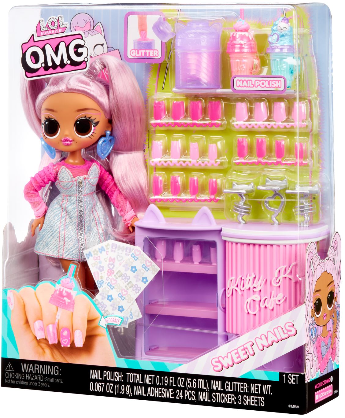 Café de Kitty K OMG Sweet Nails L.O.L. Surprise 4