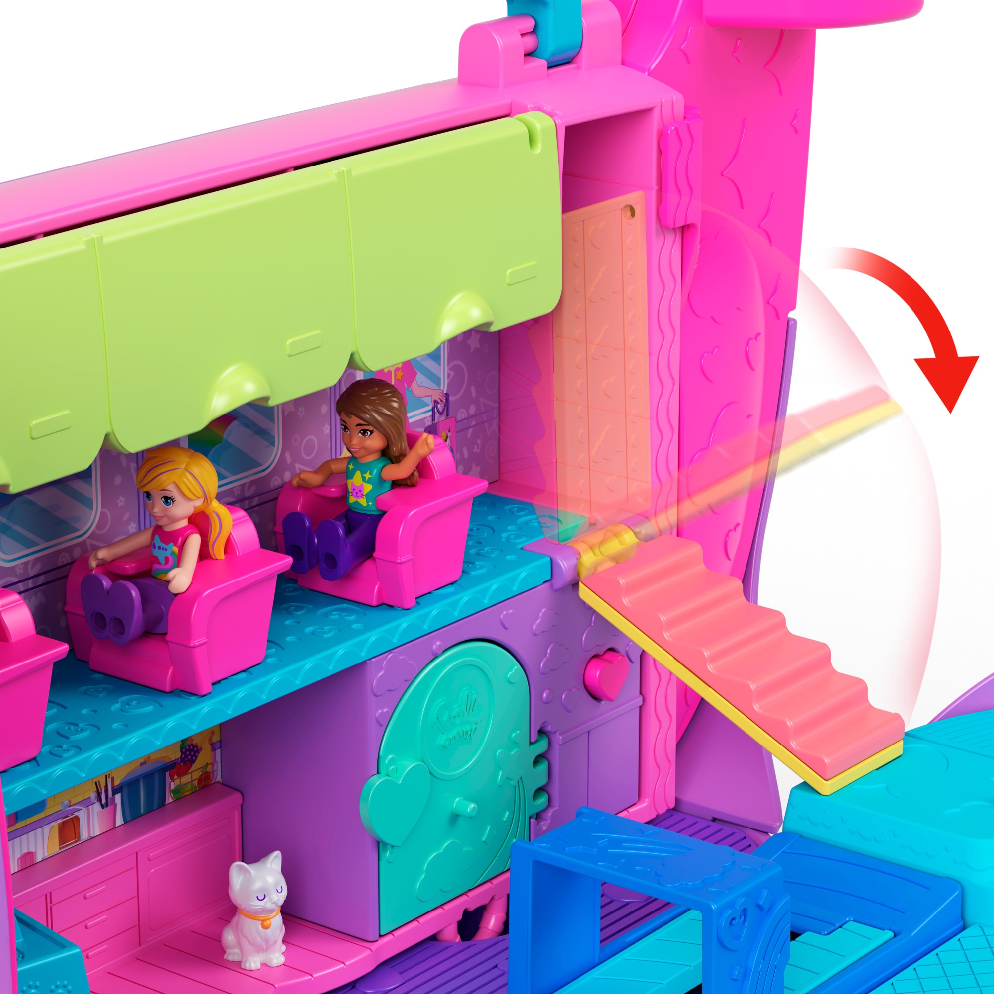 Adventures in Rio Kitty Airways Polly Pocket 3