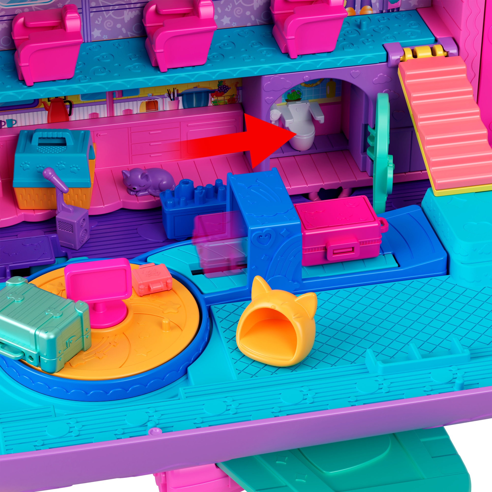 Adventures in Rio Kitty Airways Polly Pocket 4