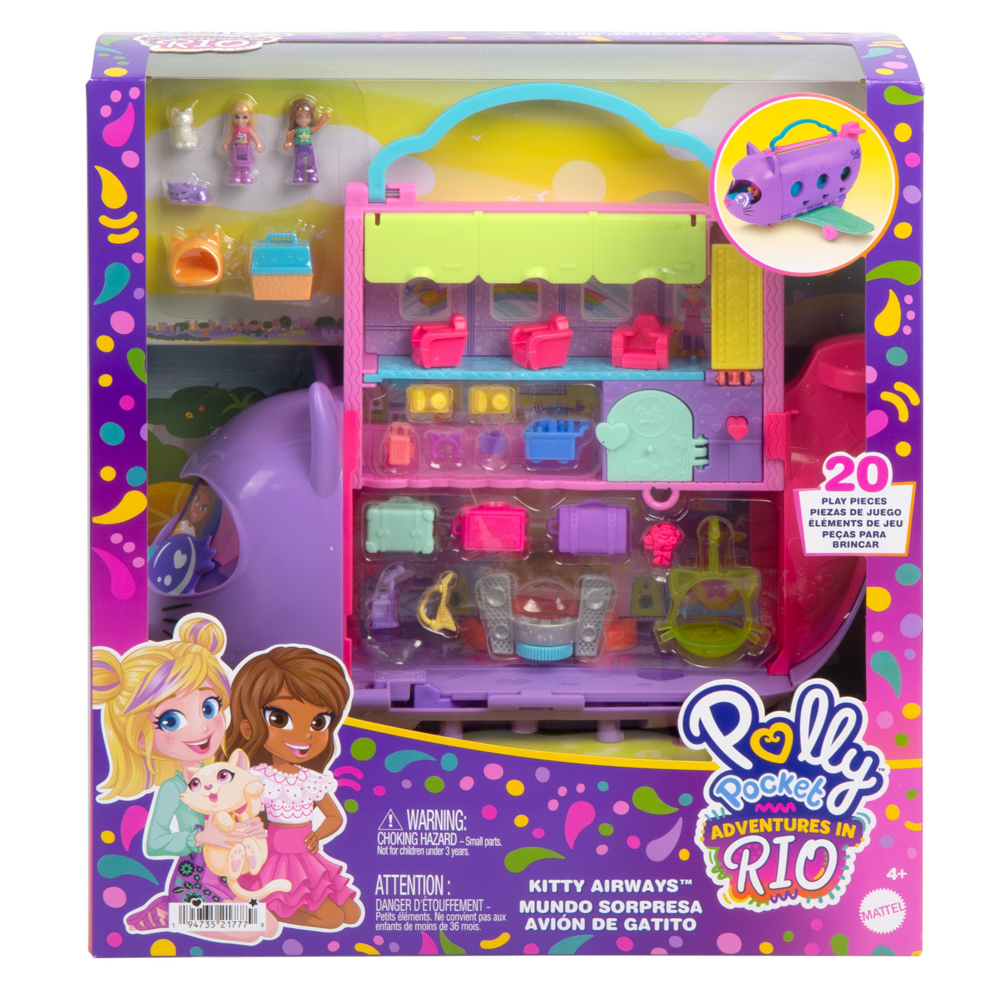 Adventures in Rio Kitty Airways Polly Pocket 7